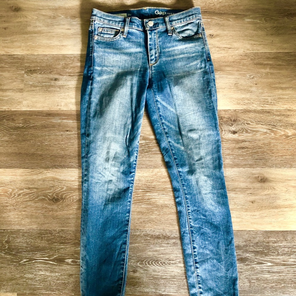 GAP High Waisted True Skinny Ankle
